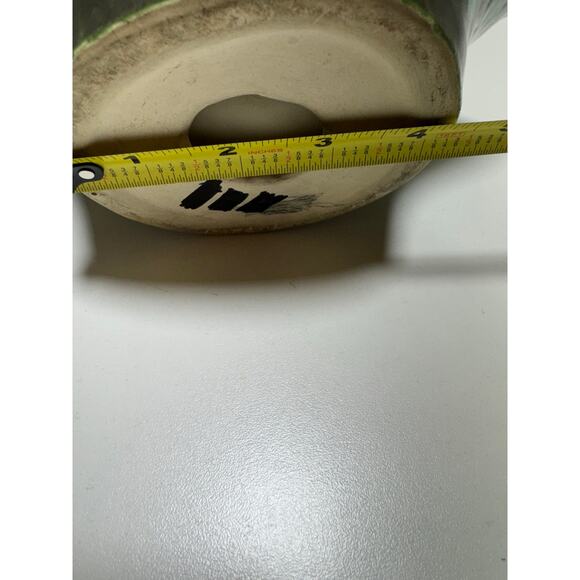 Antique French Longwy Tourmalines Hollow Dish Ceramic - Picture 9 of 9